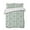 LightGreen White, variant on Quilts Twin XL Size, Sage Green White Leaves Soft Comforter Bedding Set for Bed, Spring Pastoral Rustic Botanical Lightweight Quilted Bedspread with Pillow Cover(2 Pieces) for All Season, 68x98 Inch