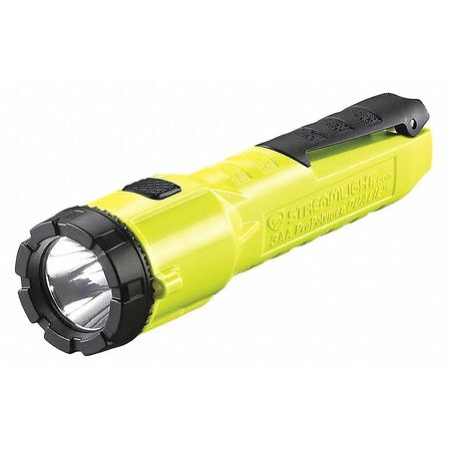 STREAMLIGHT 68750 Yellow LED Handheld Flashlight, Alkaline AA, 245