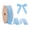Blue, variant on LaRibbons 1" Velvet Ribbon, 10 Yard Roll, Blue