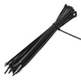 thumbnail image 4 of Uxcell 16-Inch 0.2-Inch Cable Ties Self-Locking Zip Ties Nylon Black 50 Pack, 4 of 5