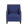 thumbnail image 3 of Picket House Furnishings Chaise Emery avec Pouf en Bleu, 3 of 12