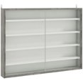 thumbnail image 1 of HOMCOM 5-Storey Wall Shelf Display Cabinet, Shot Glass Display Case, 1 of 10