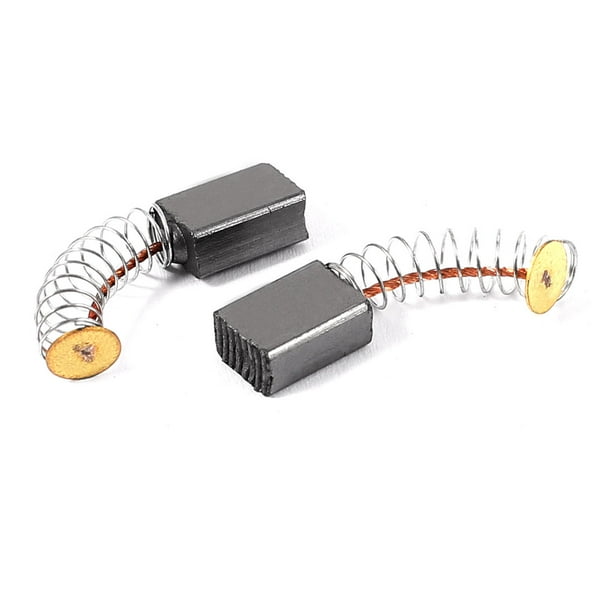 2 Pcs Carbon Electric Motor Brushes 11mm x 8mm x 5mm For Bosch Drill Screwdriver