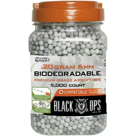 .20 gram 5k Biodegradable Airsoft 6mm BBs Ammo