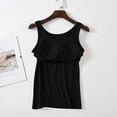 thumbnail image 3 of Hearthz Bra Built In Tank Tops for Women Padded Tank Tops for Women Sleeveless Spaghetti Strap Womens Undershirts, 3 of 7