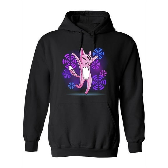 Dancing Kitten Hoodie Women -Image by Shutterstock, Female Large