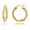 25mm-(1 inch), variant on Decadence 14k Yellow Gold Solid Polished Diamond Cut Hoop Earrings for Women | 4mm Thick | Italian Gold Hoops | Diamond Cut Hoop Earrings | Secure Click-Top |Shiny Polished Earrings, 25mm-60mm