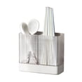 thumbnail image 1 of Draining Chopstick Cage, Wall Chopsticks Holder Multifunctional Spoon Forks Organizer Chopstick Holder Rack with Drainage Layer Kitchen Utensil Holder, 1 of 8