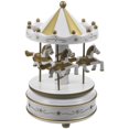 thumbnail image 3 of Music Box Plastic Merry-Go-Round for Kids Gift, 3 of 5