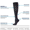 thumbnail image 3 of Calcetines deportivos Calcetines de compresión para mujeres y hombres Medias hasta la rodilla, 3 of 5