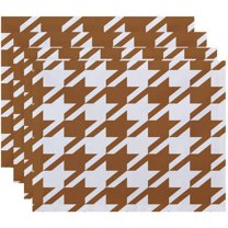 Simply Daisy 18" x 14" Houndstooth Geometric Print Placemat
