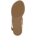 thumbnail image 6 of Journee Womens Lavine Multi Strap Flat Sandals, 6 of 9