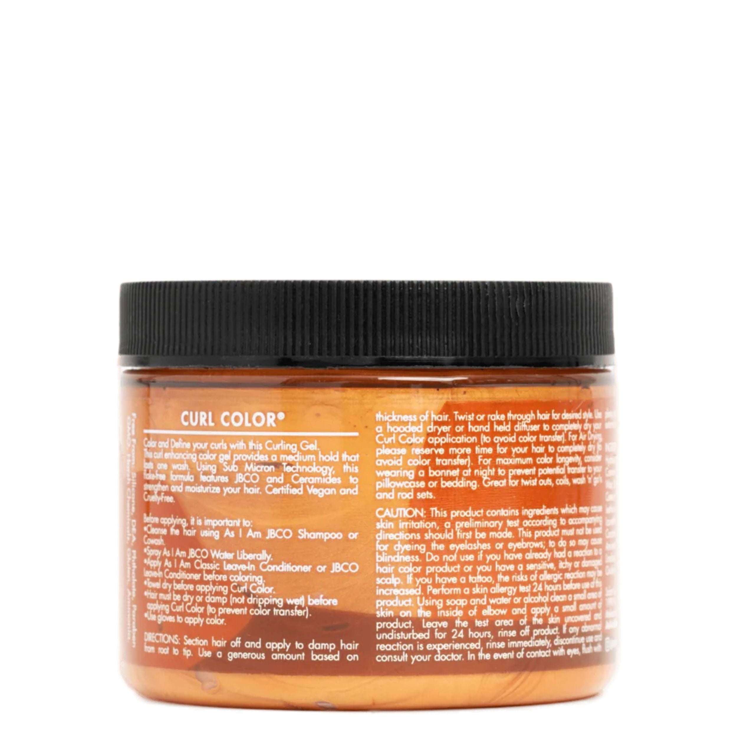(6 pack) As I Am Curl Color™ Temporary Color Gel Damage Free - Bold Gold 6 oz, Unisex, Moisturizing