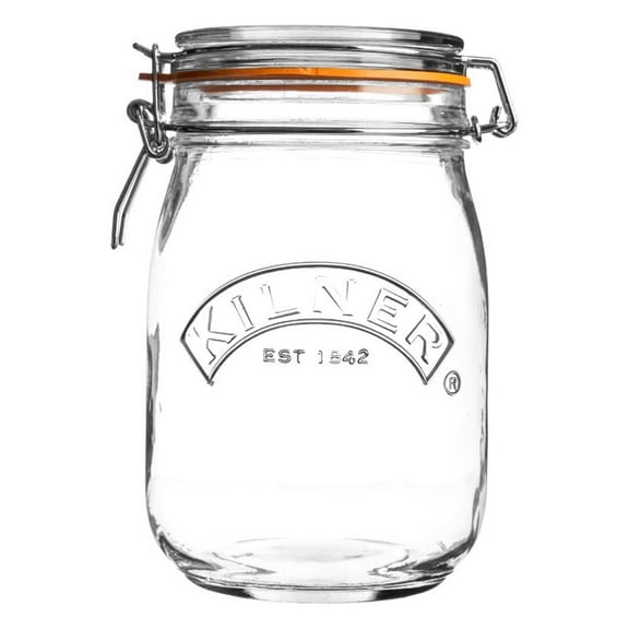 Price & Kensington Kilner 1L Clip Top Glass Storage