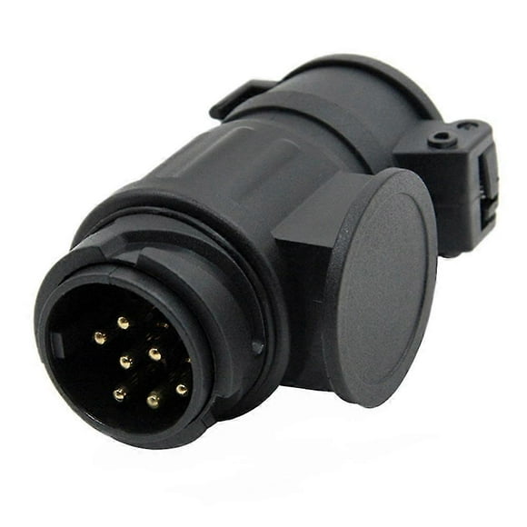 Trailer Adapter Plug 13-Pin to 7-Pin Towing Trailer Adapter Connector Trailer Adapter for Trailer R