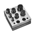 thumbnail image 4 of DIY Punch Die Disc Set Irregular Metal Circle Round Punching Cut Jewelry Tools (7 Holes), 4 of 8