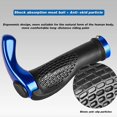 thumbnail image 4 of Empuñaduras de manillar de bicicleta, diseño ergonómico, empuñaduras de goma para Manillar de bicicleta de montaña Mtb, adecuadas para 22,2mm, 4 of 4