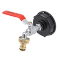thumbnail image 1 of IBC adapter hose coupling 2-BRASS 2-BRASS, 1 of 5