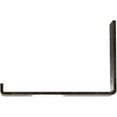 thumbnail image 4 of Ekena Millwork 2"W x 10"D x 6 1/2"H Steel Hanging Shelf Bracket, Antiqued Warm Silver, 4 of 10