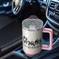 thumbnail image 4 of Chaos Coordinator Tumbler Gift: 40oz Insulated Stainless Steel Cup with Handle, Funny Women's Mug, Ideal for Boss Coworker Teacher Nurse Mom Appreciation Present, 4 of 5