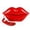 ZZ F, variant on Zhi Red Lips Shaped Telephone Creative Decorative Landline Phone for Home Living Room Office Tabletop Art Ornament Unique Design