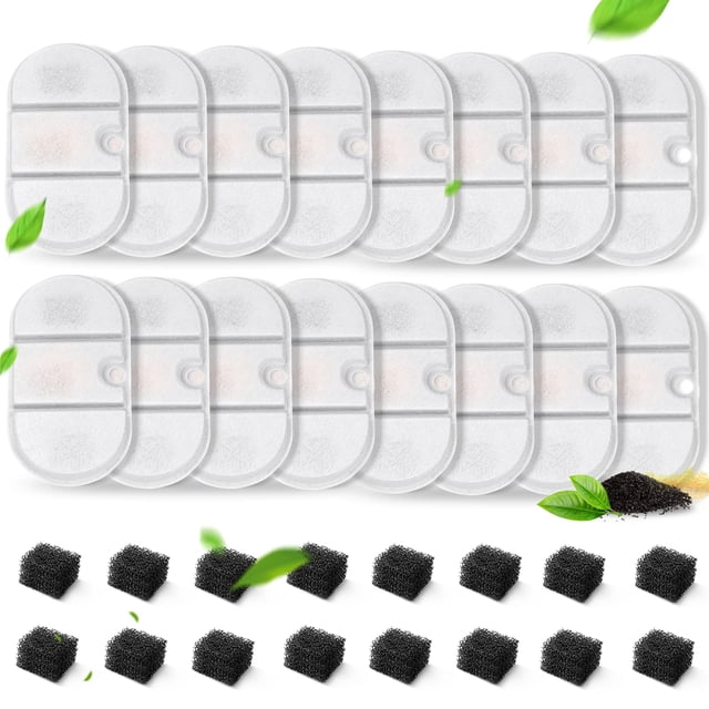 Filtros de repuesto para fuentes de agua Cat VinDox, 32 paquetes