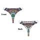 thumbnail image 3 of Balery Colorful With Blue Oriental Tangas de Algodón para Mujer con Estampado – Ropa Interior Sexy, Transpirable, G-string-XX-Large, 3 of 6