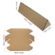 thumbnail image 2 of KALLORY 10Ud Triangular De Cartón Kraft Para Almacenamiento Y Envío Resistente Y Ecológica Color, 2 of 8