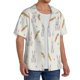 thumbnail image 2 of Balery Retro Rabbit Camisa Casual de Manga Corta con Botones para Hombre, Texturizada, Estilo Cubano, para Playa, Verano-Medium, 2 of 5