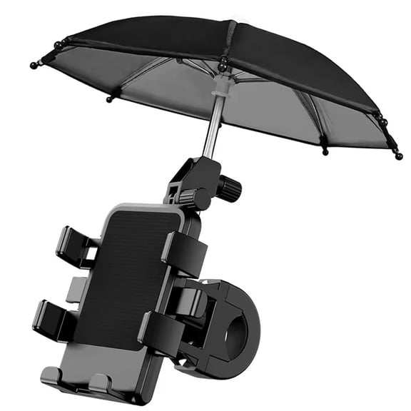 SPRING Motorcycle Car Phone Holder Umbrella Rainproof Phone Clip Navigation Bracket