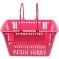 thumbnail image 1 of HEALEEP Storage Container Plastic Baskets for Shopping Pink 1Pcs Designed for Women, 1 of 4