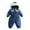 17 Navy, variant on guisaled Infant Snowsuit for Boys Girls Hooded Warm One Piece Ski Suits Toddler Winter Outdoor Warm Waterproof Coveralls Romper Snow Suits