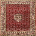 thumbnail image 1 of Ahgly Company Indoor Square Traditional Red Persian Area Rugs, 6' Square, 1 of 6