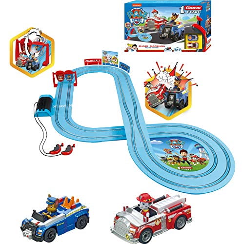 Carrera 20063033 Paw Patrol On The Track With Spinner For 