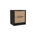 thumbnail image 4 of TUHOME Montgomery 3 Piece Bedroom SetMulti-Color Engineered Wood, 4 of 5