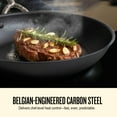 thumbnail image 5 of Alva Artist 9.5" Carbon Steel Frying Pan, Pre-Seasoned, Award-Winning, 5 of 12