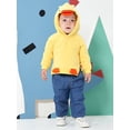 thumbnail image 3 of famuka Little Kid Cartoon Sweatshirt Warm Toddler Boy Girl Hoodies, 3 of 9