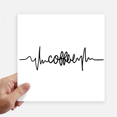 thumbnail image 1 of Coffee Quote Sticker Tags Wall Picture Laptop Decal Self adhesive, 1 of 1