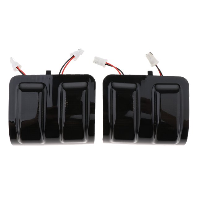 Luz de Señal de Espejo Lateral de Remolque LED Blanca Sunnimix para Ford 250 F350 F450