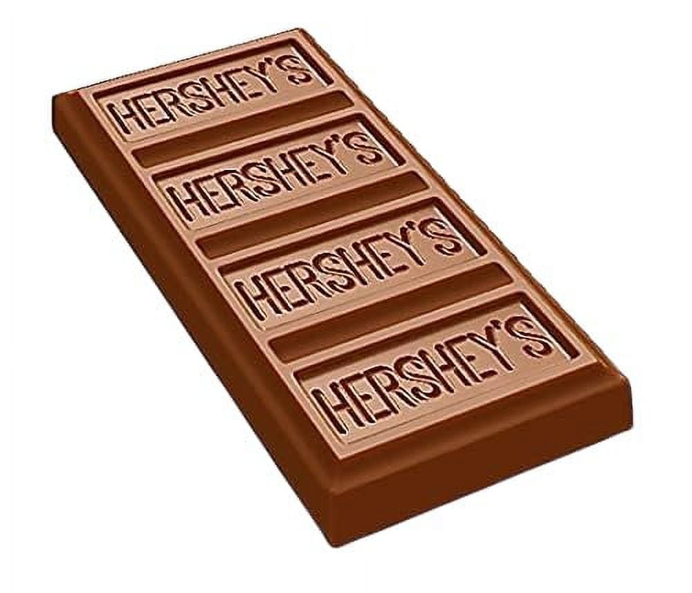 Hershey Snack Size Candy MSF2&nbsp;Bar - 1.5 Pound of Individually Wrapped Pieces - Bulk Party Pack of 50 Fun Size Chocolate Candy Bars - Milk Chocolates