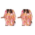 thumbnail image 1 of Vestido Corto con Cuello en V Profundo Minnieouse con Cordones para Mujer, 1 of 6