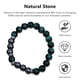thumbnail image 3 of Pulsera de protección Pulsera de ojo de tigre de obsidiana La protección trae buena suerte y prosperidad Adepaton BST3014360-4, 3 of 5