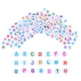 thumbnail image 6 of ROMANSENTIAL 100Pcs Letter And Number Beads Acrylic For Jewelry Making Educational Activities, 6 of 8