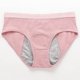 thumbnail image 4 of Puntoco Bragas para mujer de cintura alta, de color liso, a rayas, de cintura media alta, a prueba de fugas, ropa interior menstrual fisiológica, 4 of 4