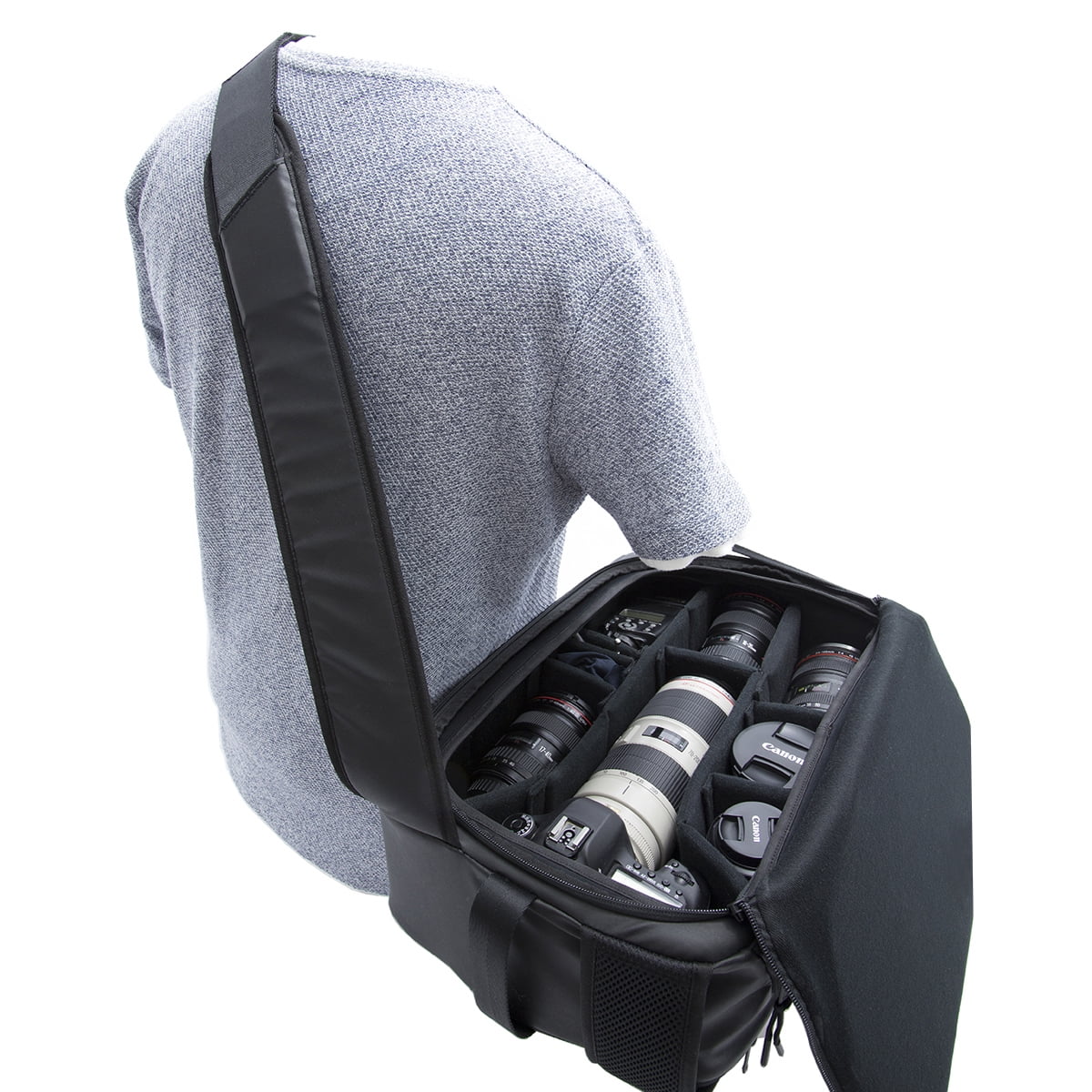 BEVISGEAR バックパック 22L BEVISGEAR 22L Top Shelf Camera Bag - Walmart.com