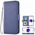 thumbnail image 1 of Étui pour Iphone 7 Plus / 8 Plus, Étui Portefeuille en Cuir Premium à Rabat pour Iphone 7 Plus / 8 Plus (Bleu), 1 of 7