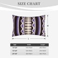 thumbnail image 6 of YFYANG Super Soft Rectangular Plush Cushion Cover (Without Pillow Insert), Abstract Art Deco Comfort and Non-Pilling Hidden Zip Bedroom Sofa Pillowcases, 20"x30", 6 of 9