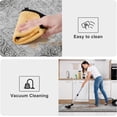 thumbnail image 5 of Anti Fatigue Fall Kitchen Mats, Boho Distressed Kitchen Floor Mats 17"x47"+17"x29", Non Slip Waterproof Kitchen Rugs, Padded Comfort Standing Mats for Laundry, Office, Sink, Desk Orange Multi, 5 of 6