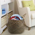 thumbnail image 3 of Organizador Plegable Almacenamiento Basket Basket Organizador de Ropa Plant Flower Pot(Negro), 3 of 8