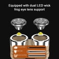thumbnail image 3 of USB XPG LED Mini antorcha 300LM 500mAh Tipo-C Linterna recargable Café, 3 of 6